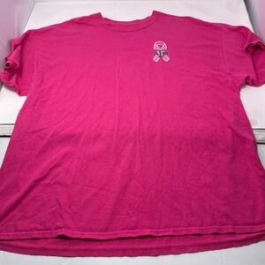 Texas A&M Aggies Pink Ribbon Bow Graphic Tee Gameday Short Sleeve Shirt